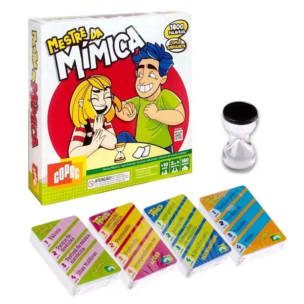 Jogo Copag - Mestre Da Mímica