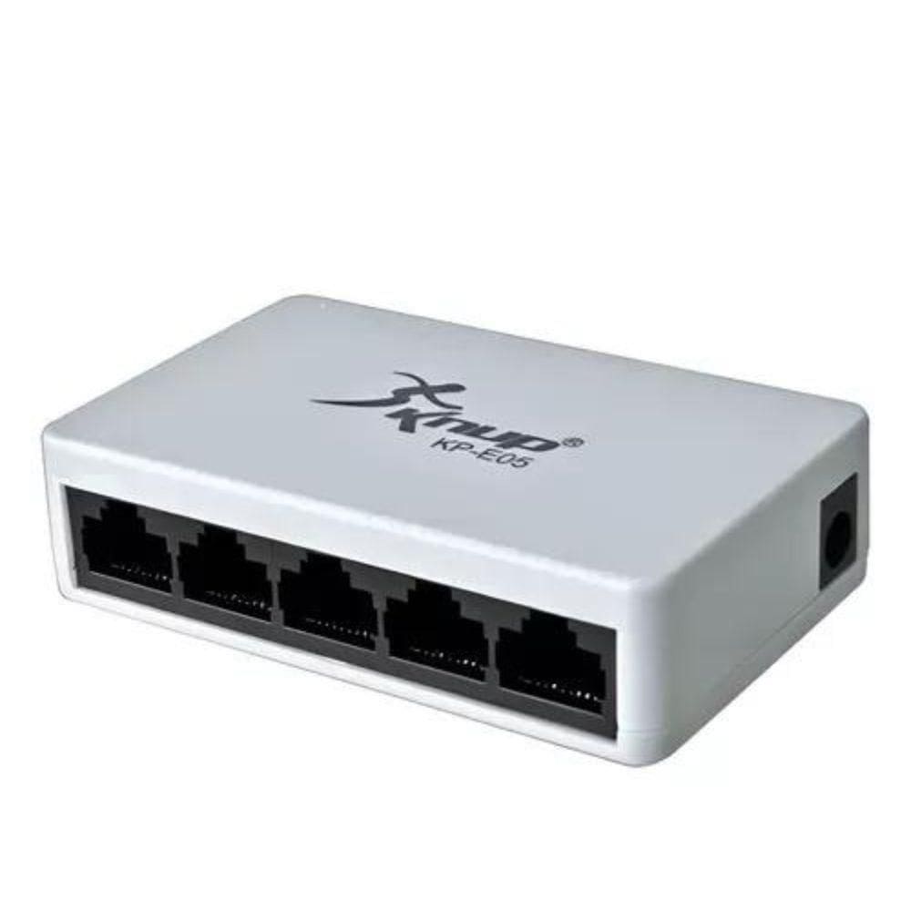 Switch 5 Portas Knup 10-100 Kp-e05a