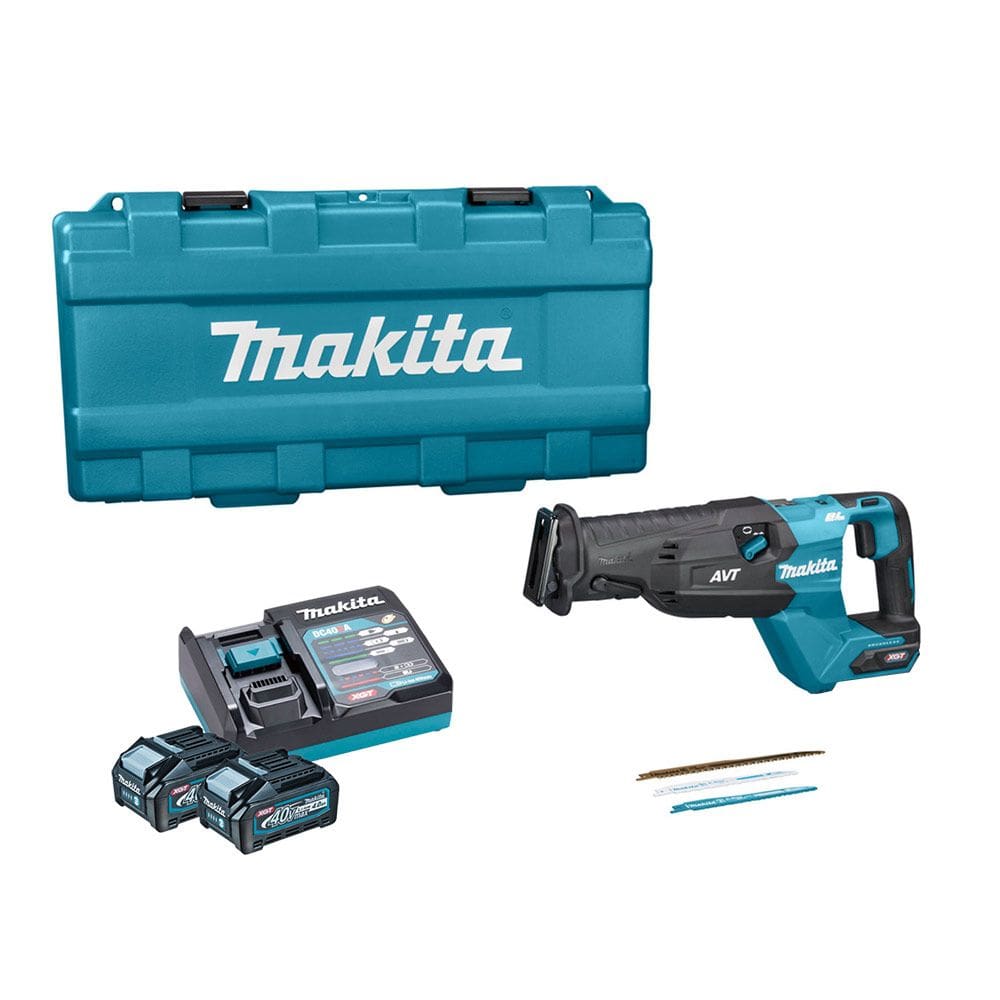 Serra Sabre Brushless 2 Bat 40V 4Ah JR002GM201 Makita 220V