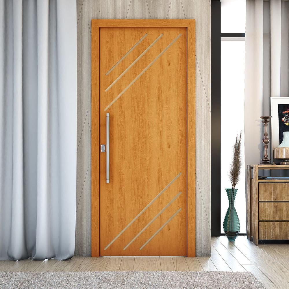 Porta De Madeira Frisada U.V 210cm x 90cm - R30K