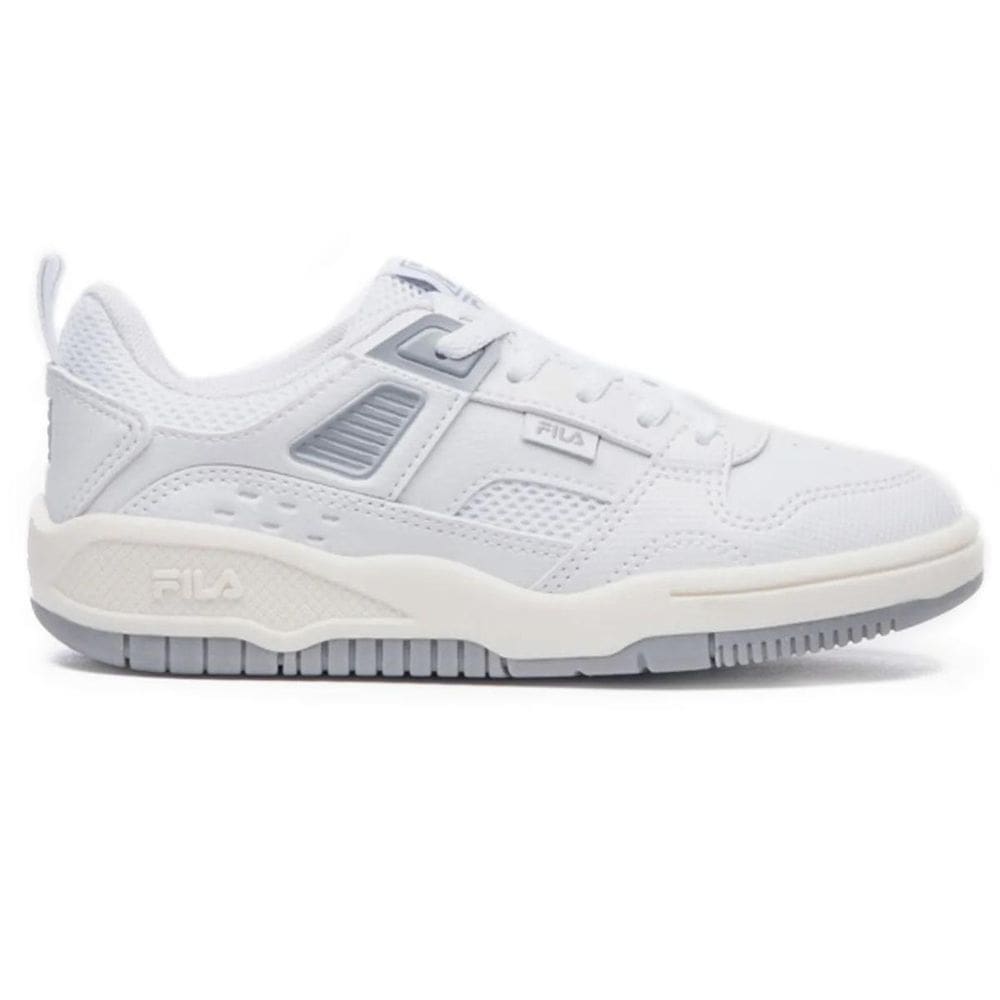 Tênis Infantil Fila Corda Kids - Branco e Cinza