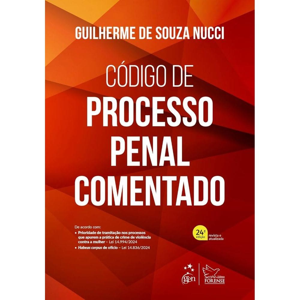 Código de Processo Penal Comentado - 24ª Edição (1403)