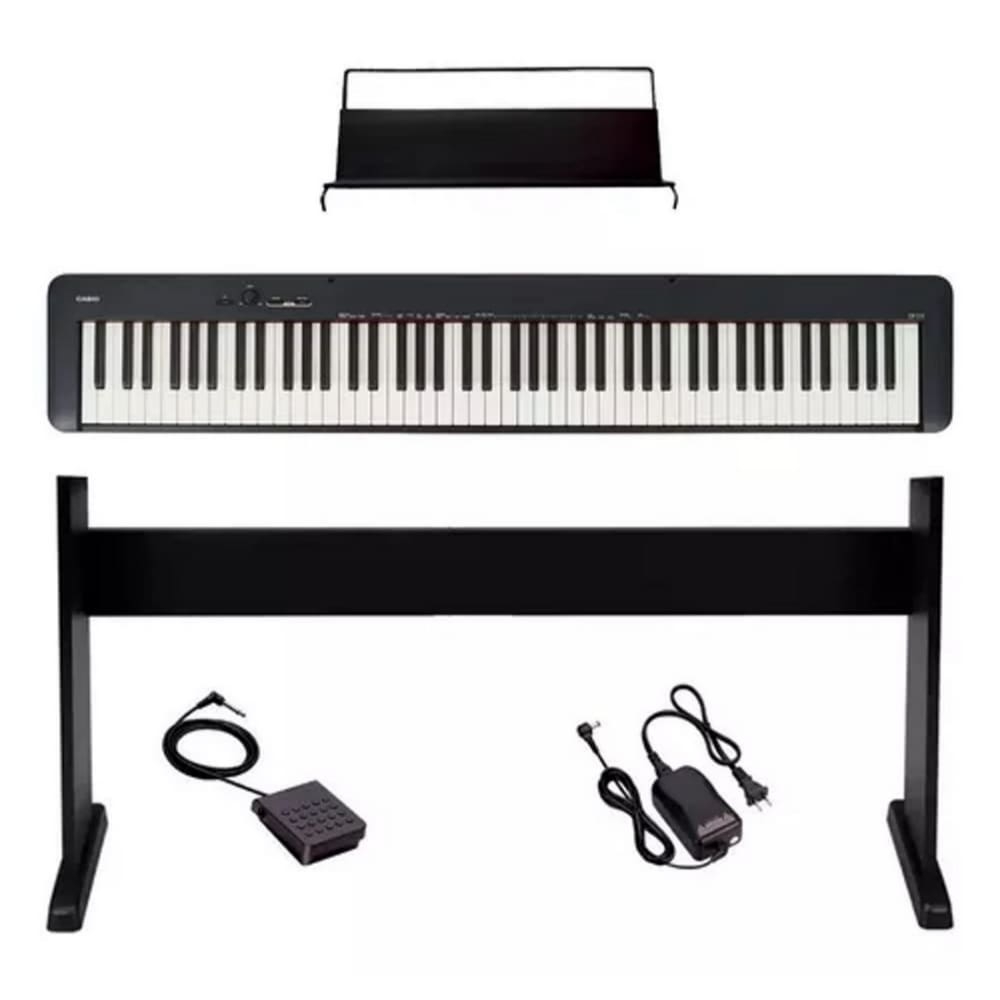 Kit Piano Digital CDP-S160 C2 88 Teclas + Estante Suporte EP 160