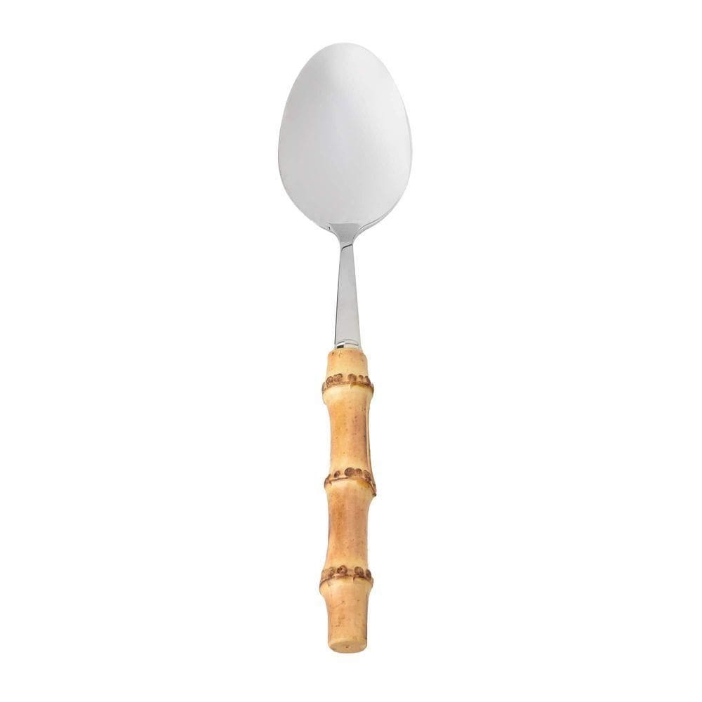 Colher De Arroz Bamboo Natural Em Aço Inox Kenya