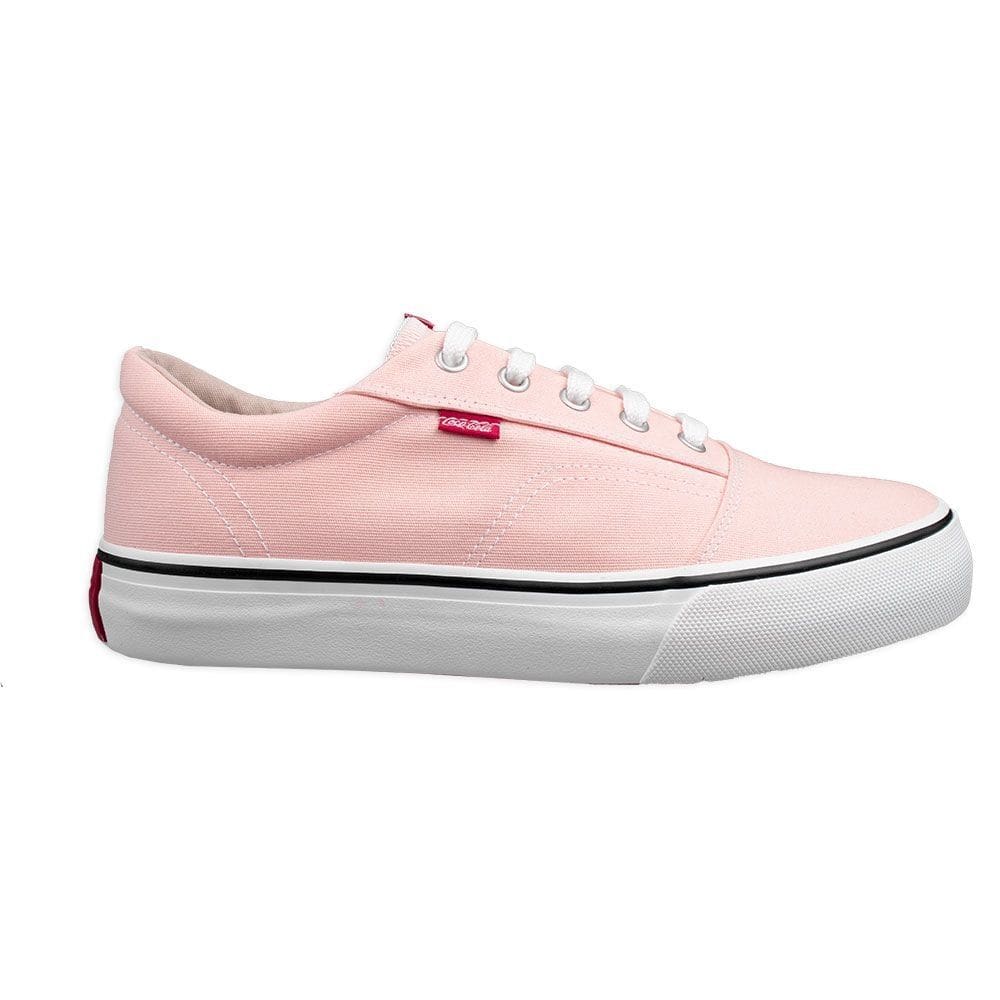 Tênis Coca-Cola Surplay Canvas Confortável Rosa Feminino