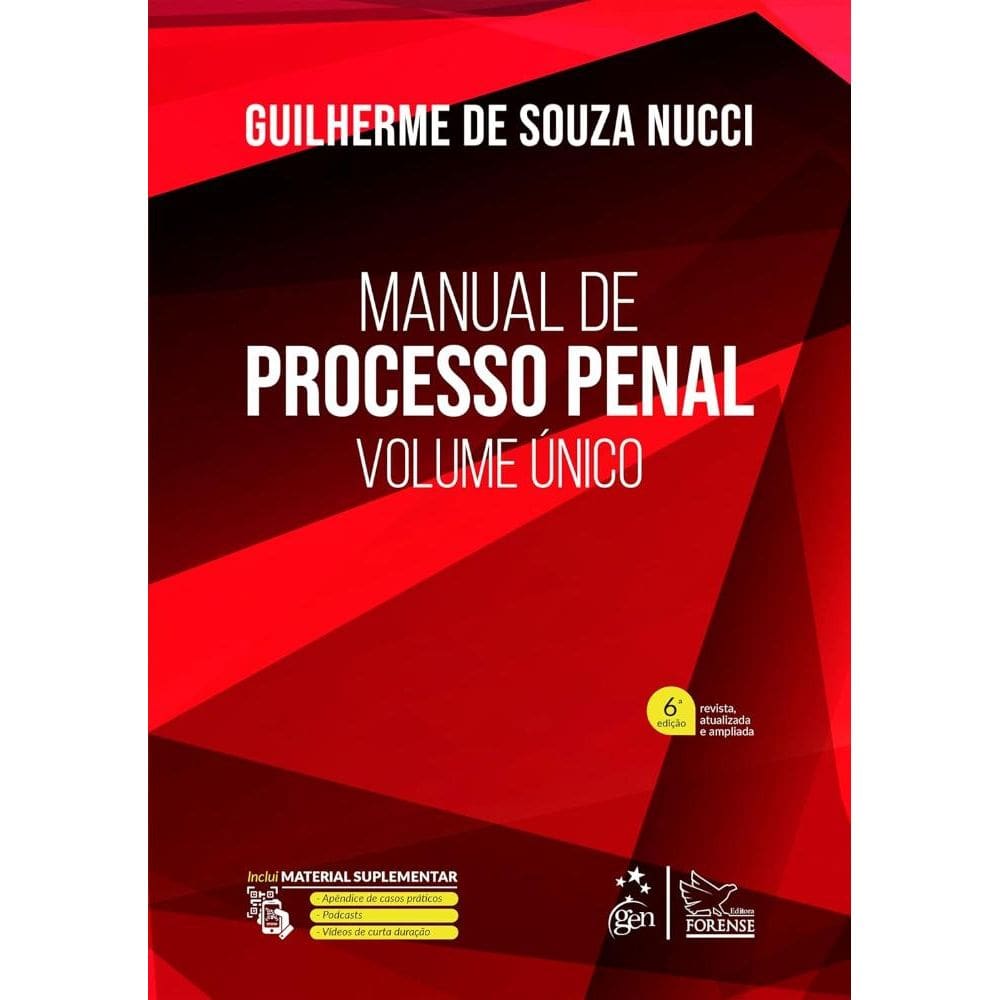 Manual de Processo Penal - Volume Único - 6ª Edição (1403)