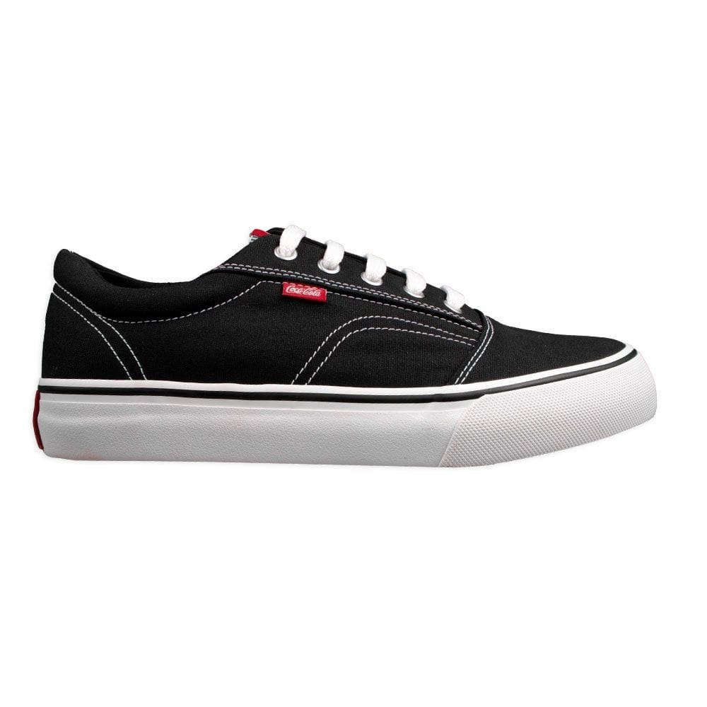 Tênis Coca-Cola Confortável Surplay Canvas Preto Feminino