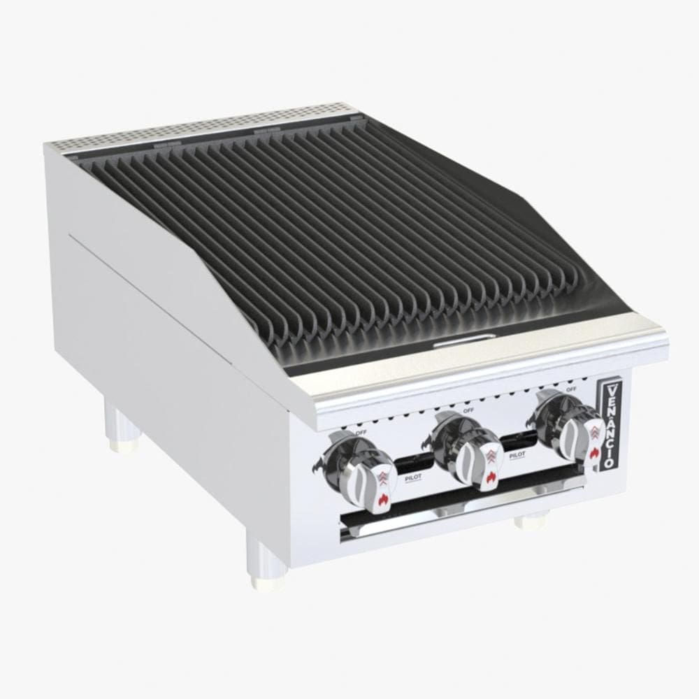 Charbroiler de Mesa a Gás Venâncio Restaurant New 45cm R18CT-18CN