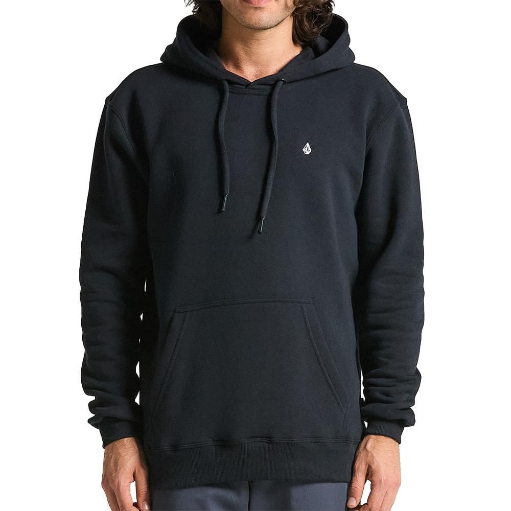 Moletom Volcom Canguru Single Stone WT25 Masculina Preto