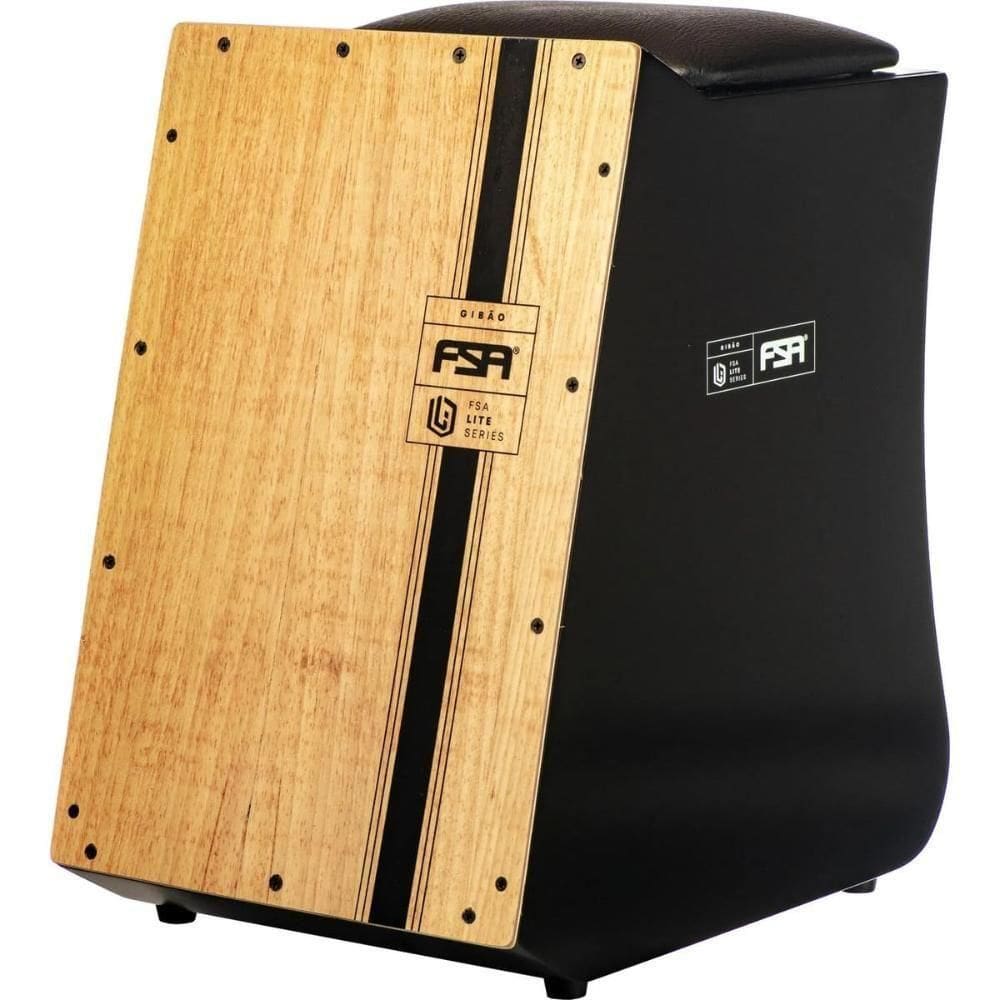 Cajon Fsa Lite Gibão Ltg-01 Preto