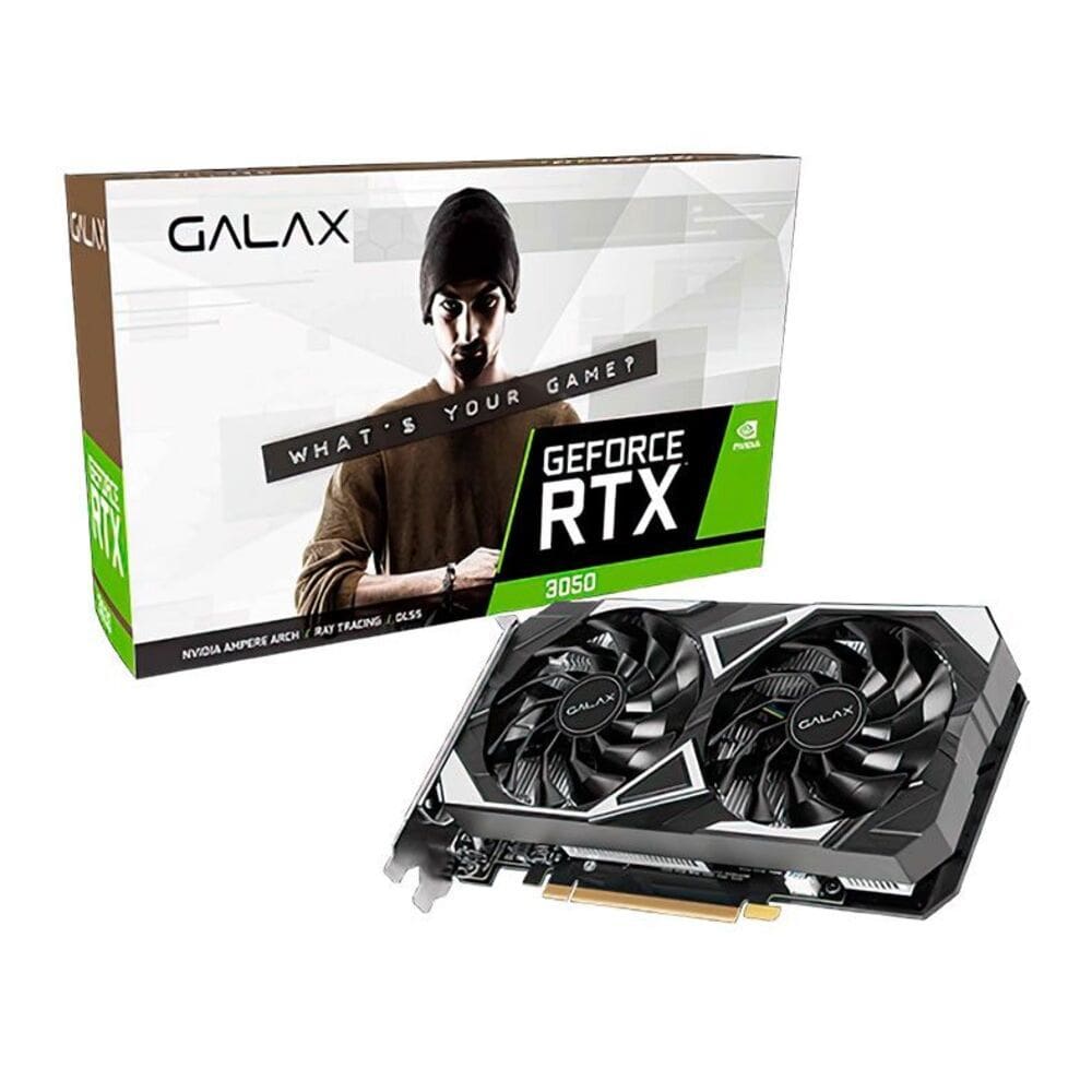 Placa de Video Galax Geforce RTX 3050 6GB EX GDDR6 96 BITS - 35NRLDHP9OID