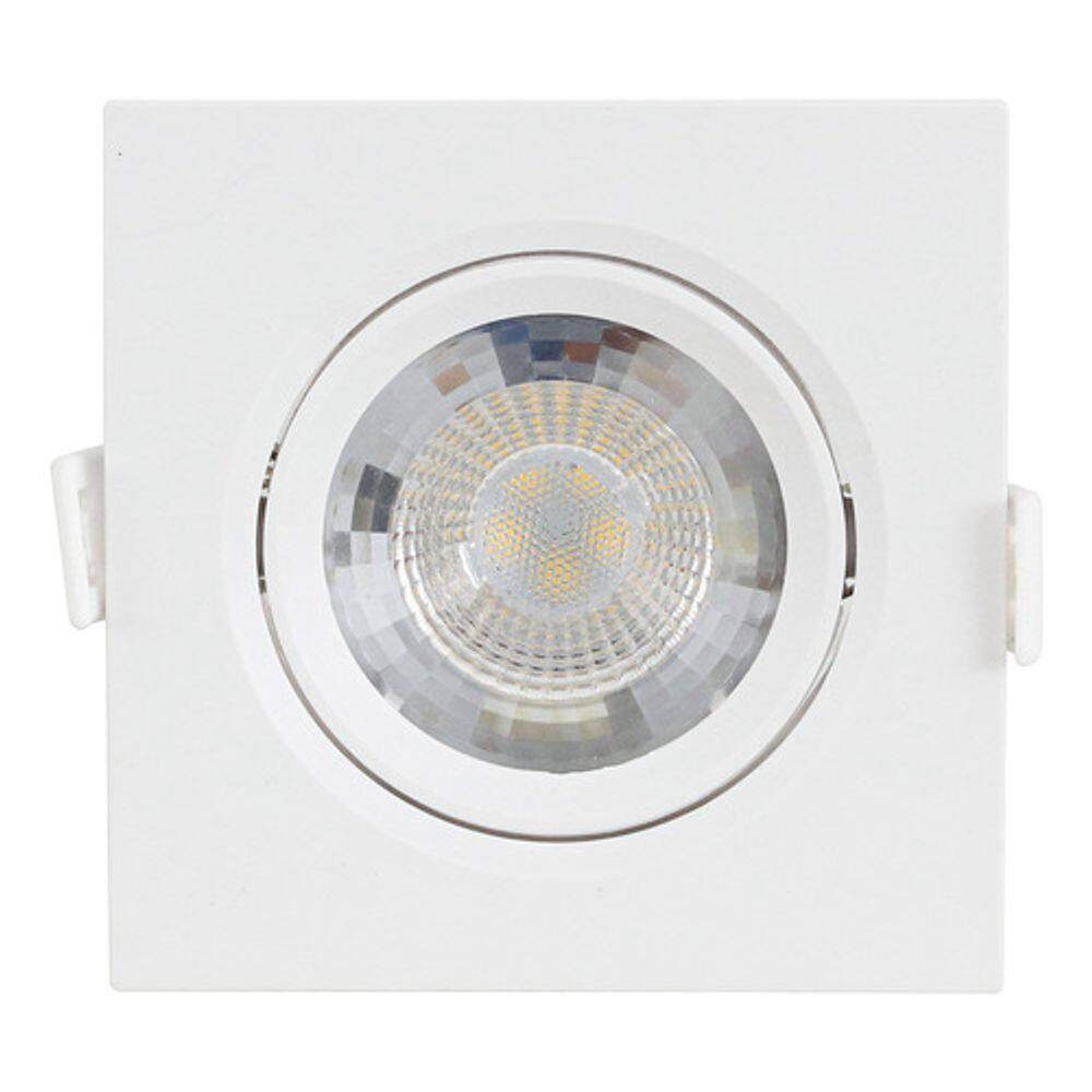 Spot De Embutir Quadrado Led 5w Luz Neutra Bivolt Inspire