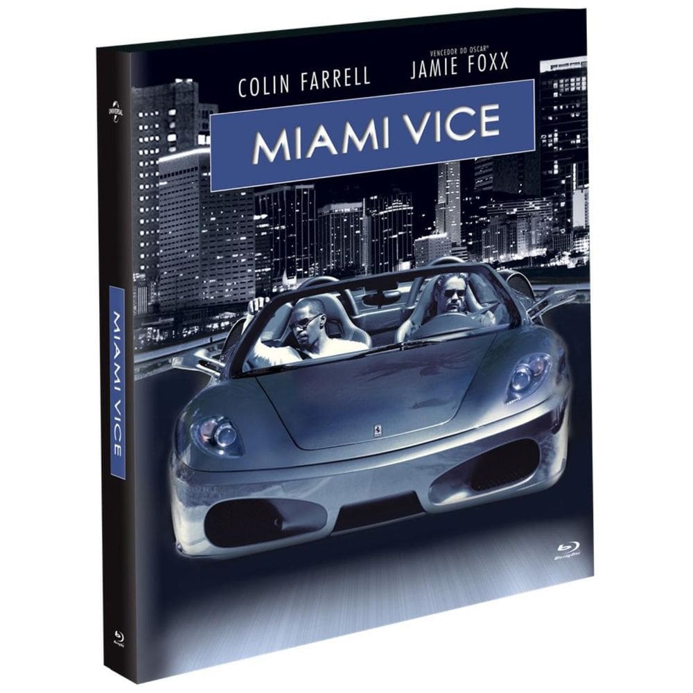 Blu-Ray Miami Vice 2006 Colin Farrell - Edição Com Luva