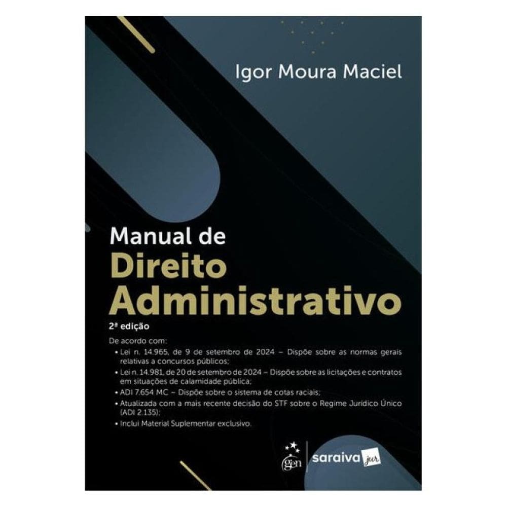 Manual De Direito Administrativo - 2ª Edição 2025