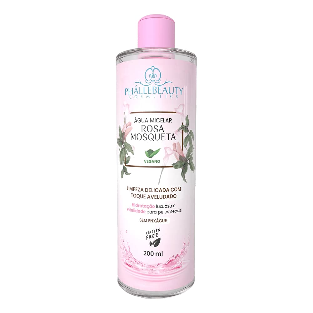 Agua Micelar Rosa Mosqueta - Phallebeauty