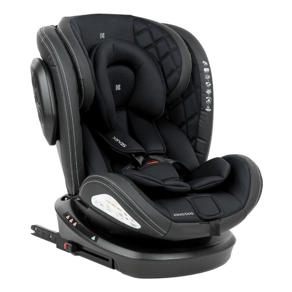 Cadeira De Carro Isofix 360 Stark 0 A 36 Black (Preto) - Kikkaboo
