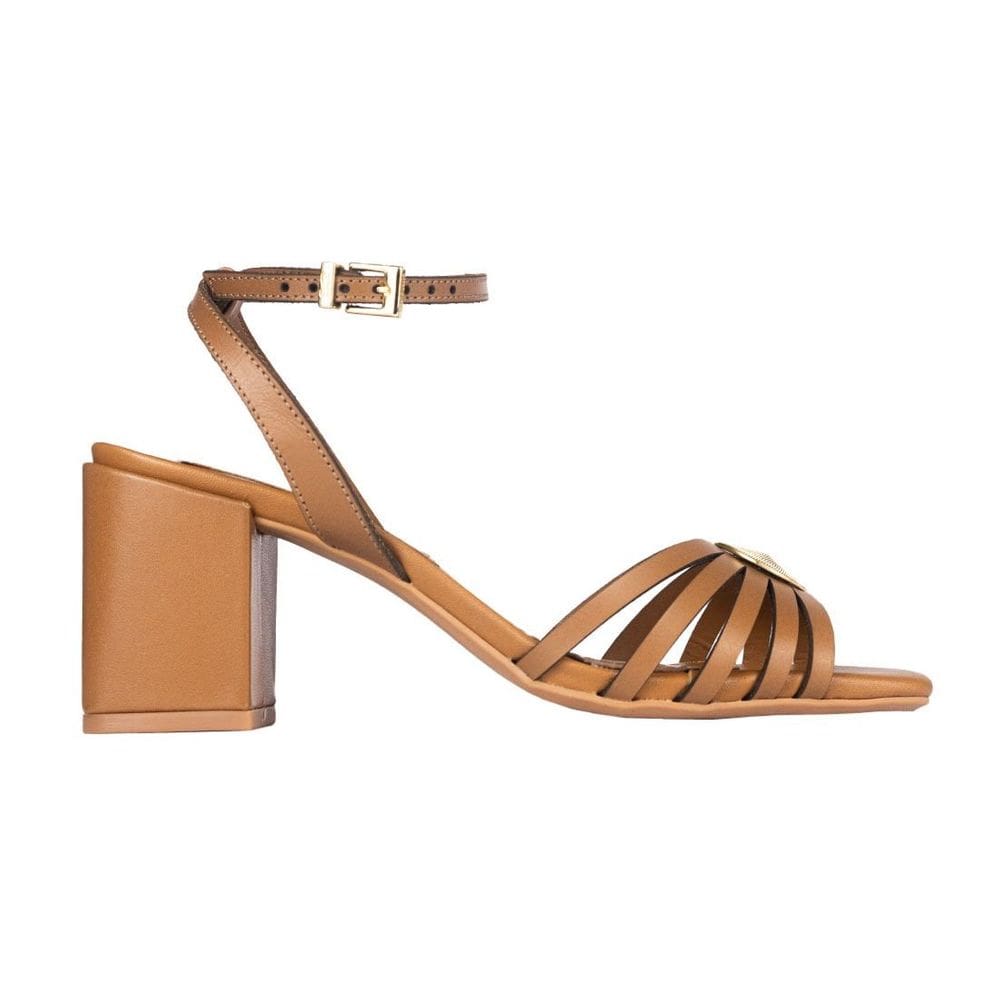 Sandália Santa Lolla Salto Bloco Confort