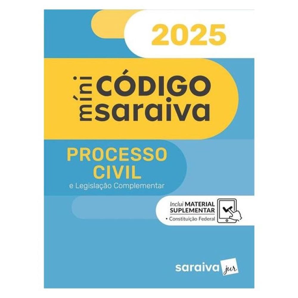 Minicódigo De Processo Civil - 29ª Edição 2025