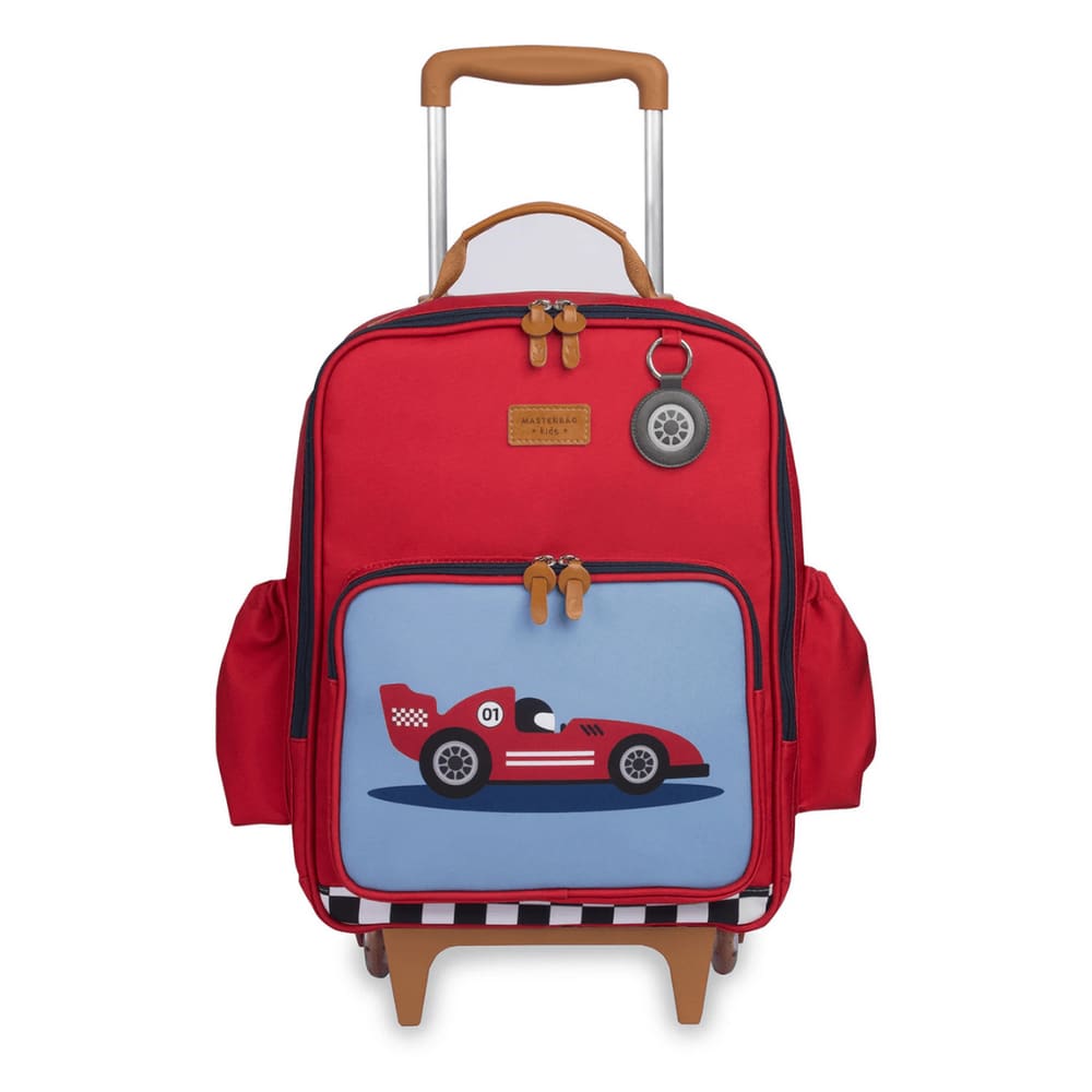 Mochila de Rodinhas Kids Carros - Vermelho - Masterbag