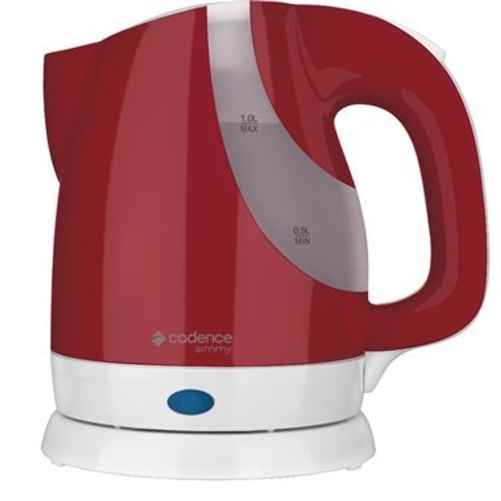 CHALEIRA ELETRICA CADENCE 1100W 1 LITRO vermelho 127V