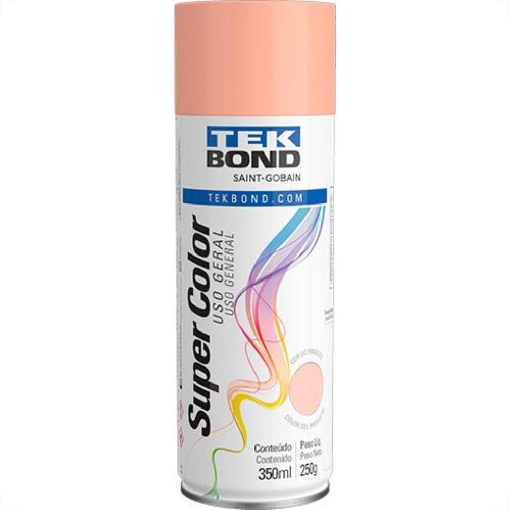 Tek Spray  Uso Geral Rosa 350Ml