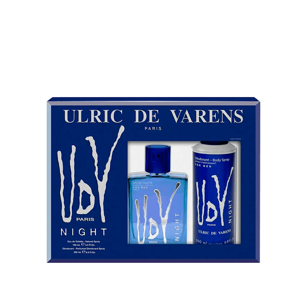 Ulric de Varens Kit UDV Night Masculino - Eau de Toilette 100ml + Desodorante 200ml