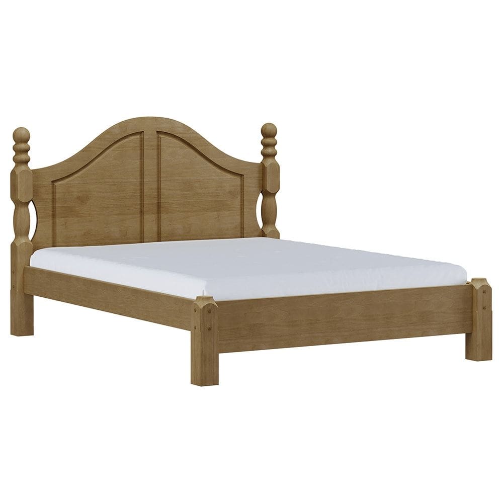 Cama Queen Classica Madeira Maciça 2260 Freijo Milani Store