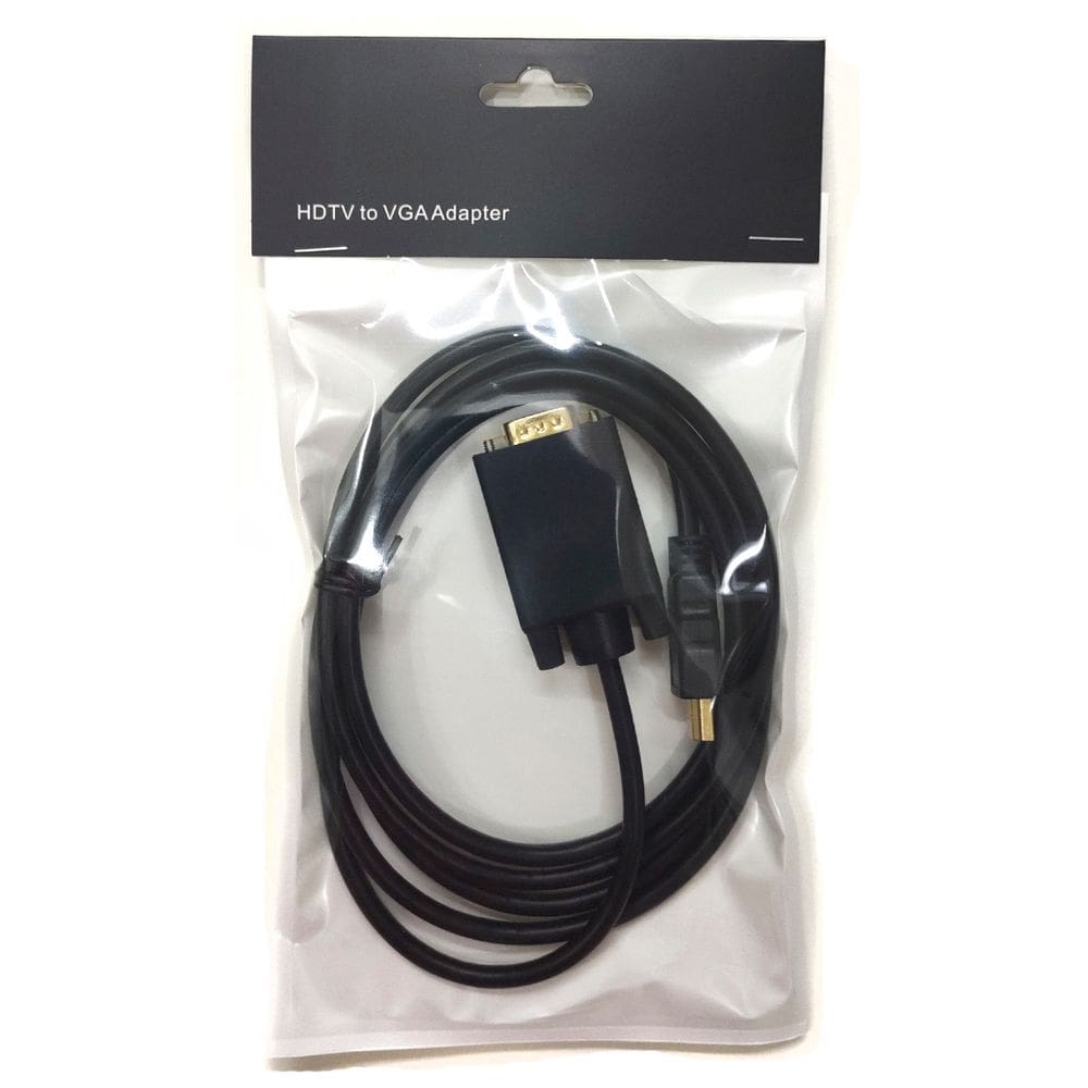 Cabo Conversor HDMI Para VGA 1080p Cabo HDMI VGA macho cb148