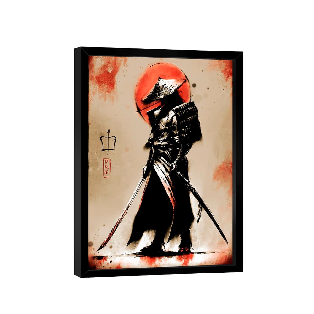 Quadro Decorativo Guerreiro Oriental