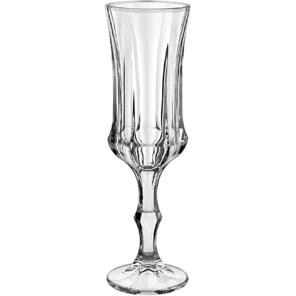 JOGO 6 TAÇAS CHAMPANHE HOME&CO ECO CRYSTAL 150ml 21x6x6cm TRANSPARENTE