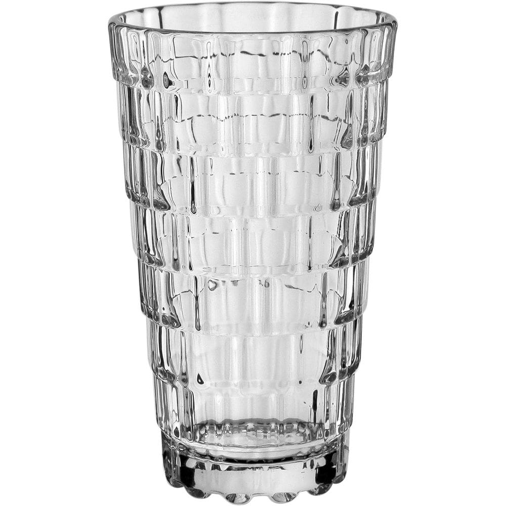 JOGO 6 PEÇAS COPO ALTO AGUA SUCO HOME&CO VIDRO 350ml 13x8x8cm TRANSPARENTE