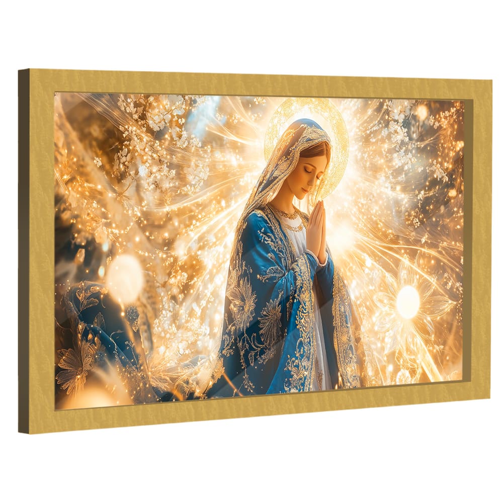Quadro Decorativo Nossa Senhora Aparecida Oração