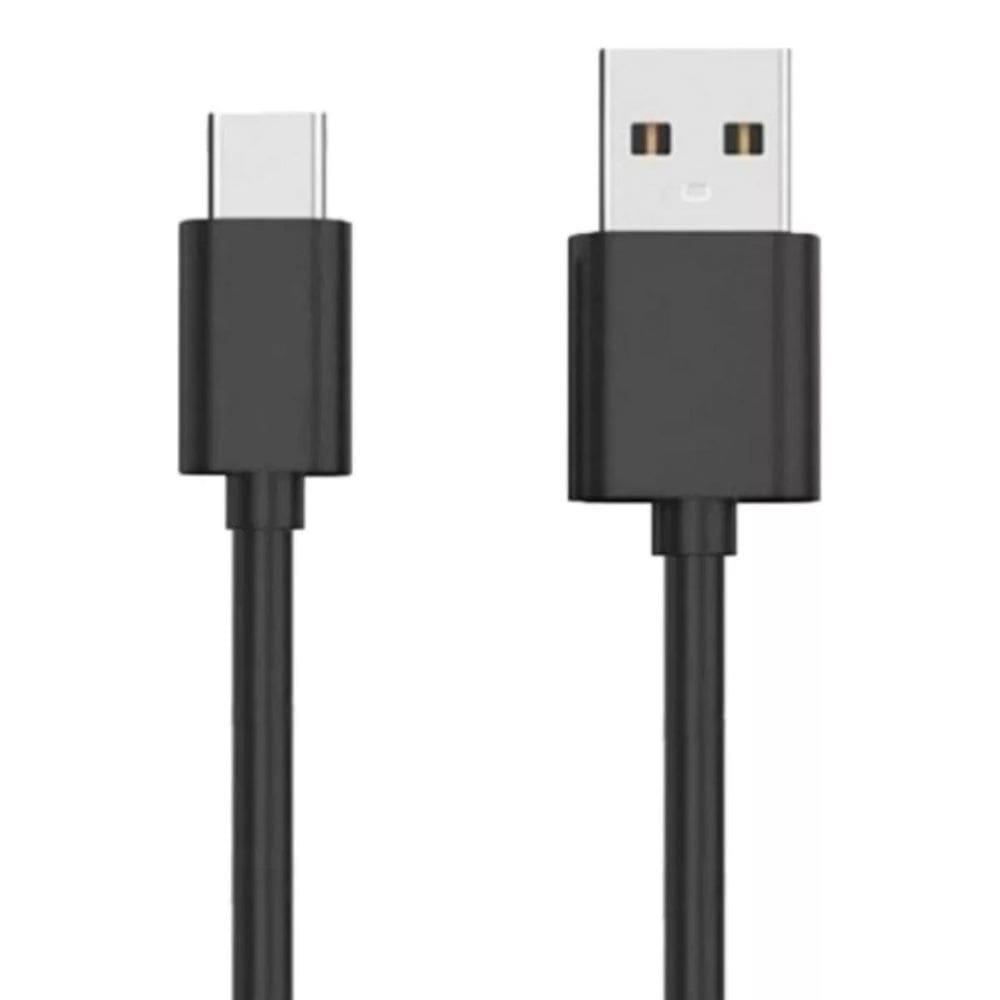 Cabo Usb Rápido Preto Compatível Com Samsung A31