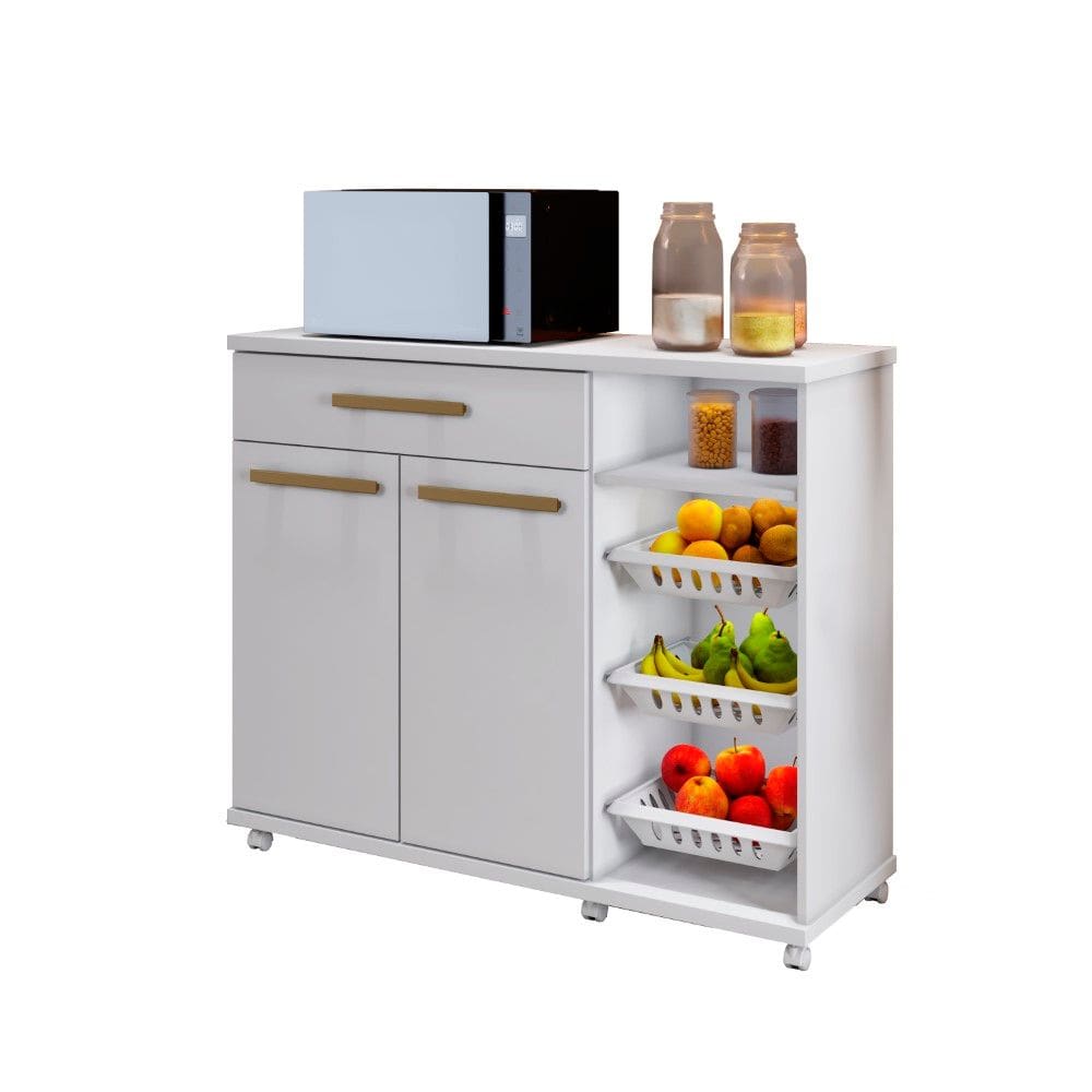 Armário de Cozinha com Fruteira Salinas Arte Móveis