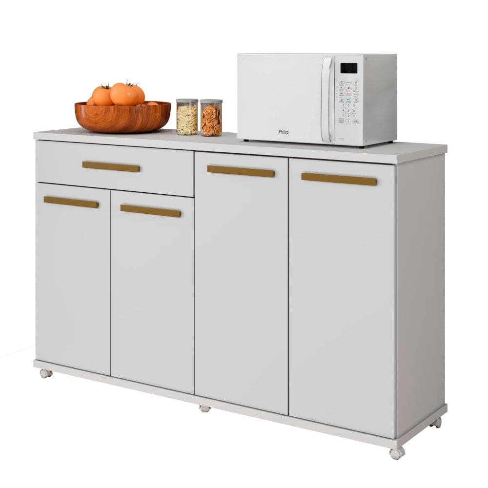 Balcão Campinas com 4 portas Arte Móveis