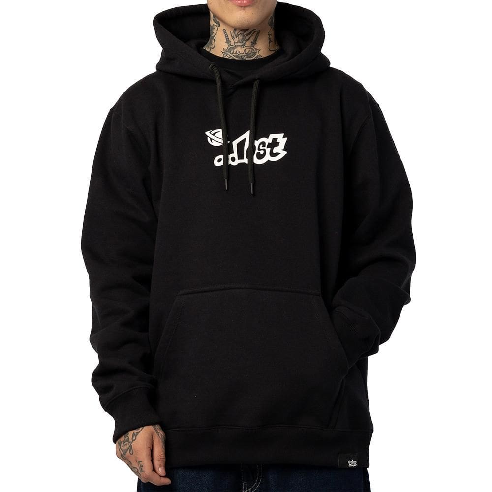 Moletom Lost Canguru Fogo Fire WT25 Masculino Preto