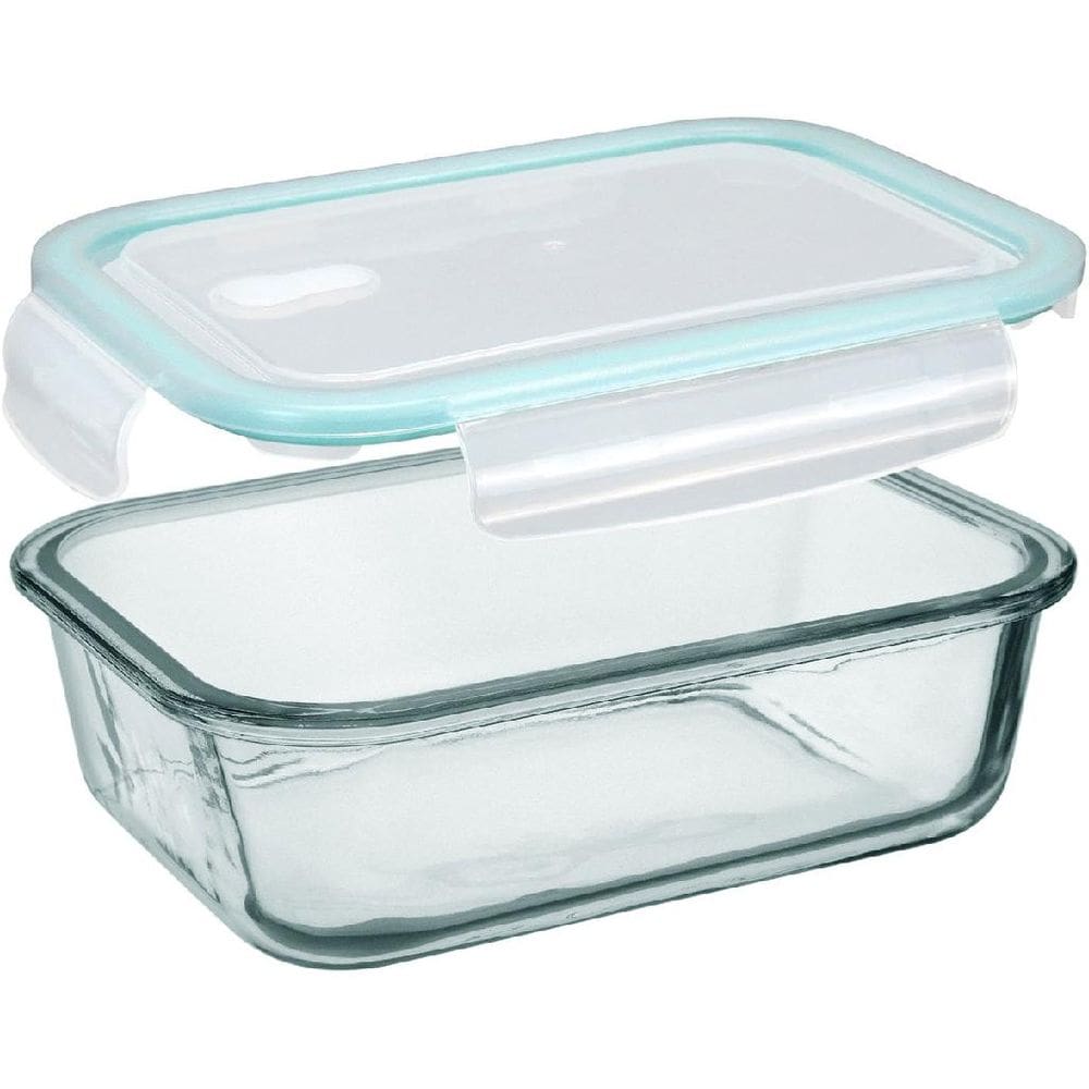 POTE MANTIMENTOS HERMÉTICO HOME&CO VIDRO TEMPERADO 1L 6x19x14cm TRANSPARENTE