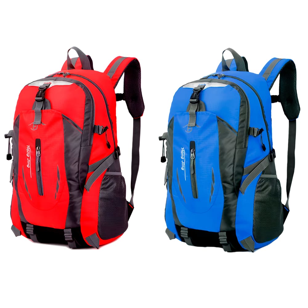 2Un Bolsa Mochila Esportiva Escola Viagem Trilha Impermeável