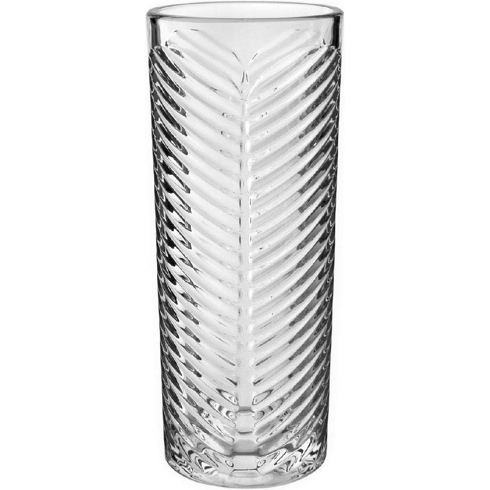 VASO DECORATIVO PLANTA REDONDO HOME&CO VIDRO 24x10x10cm TRANSPARENTE