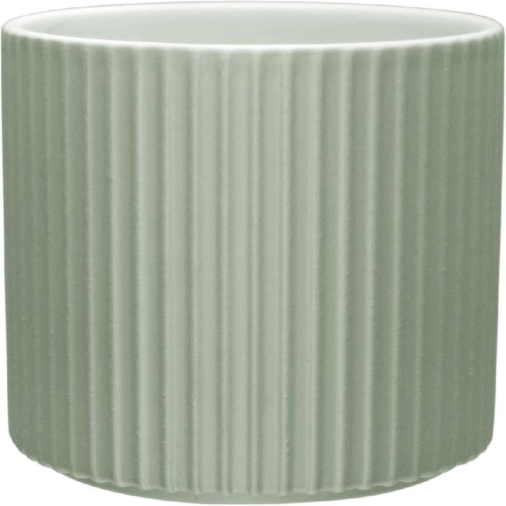 CACHEPÔ VASO DECORATIVO PLANTA HOME&CO CERÂMICA 11x12x12cm VERDE