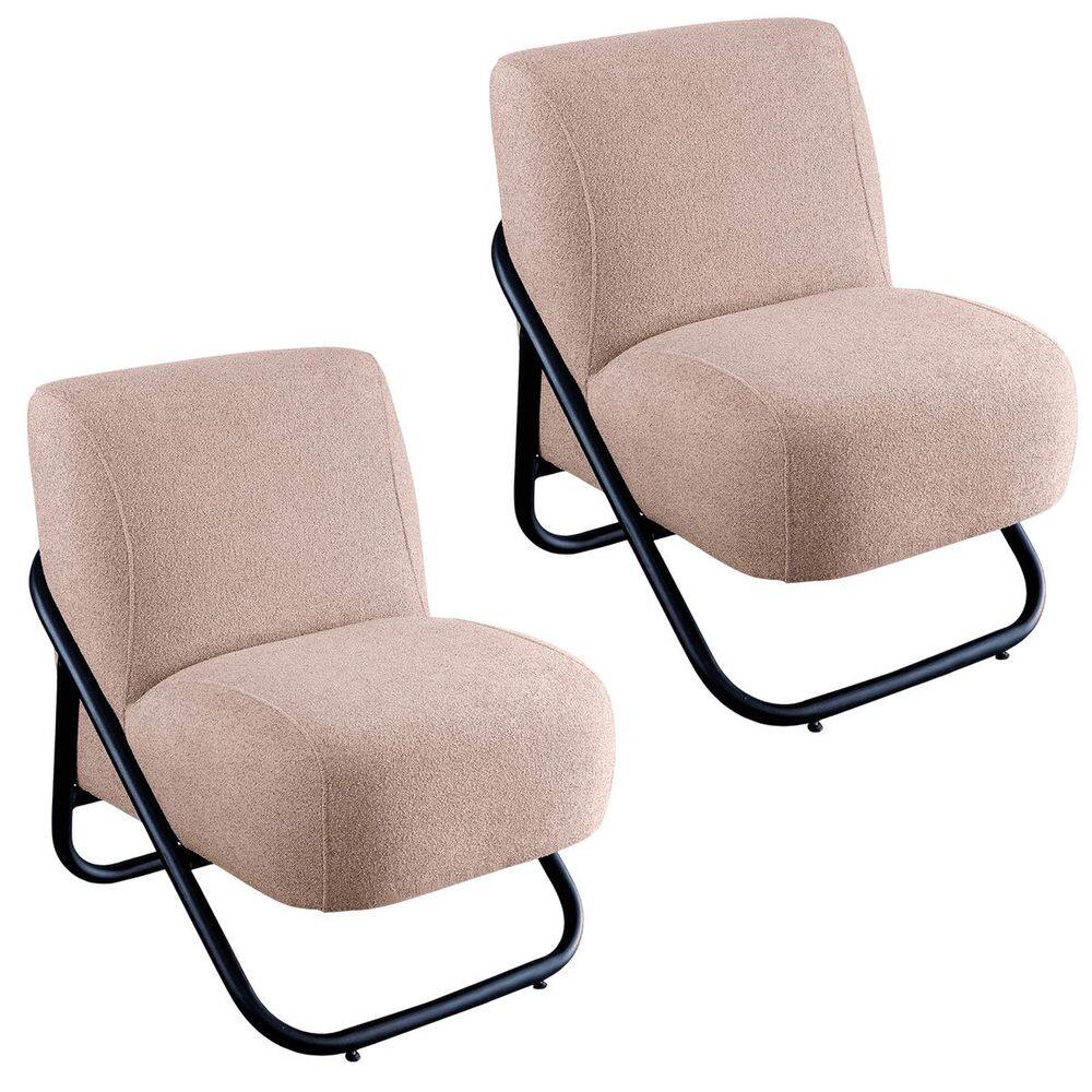 Kit 2 Poltronas para Sala e Escritório Decorativas Andora