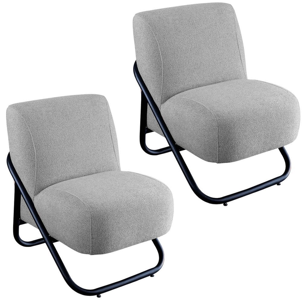 Kit 2 Poltronas para Sala e Escritório Decorativas Andora