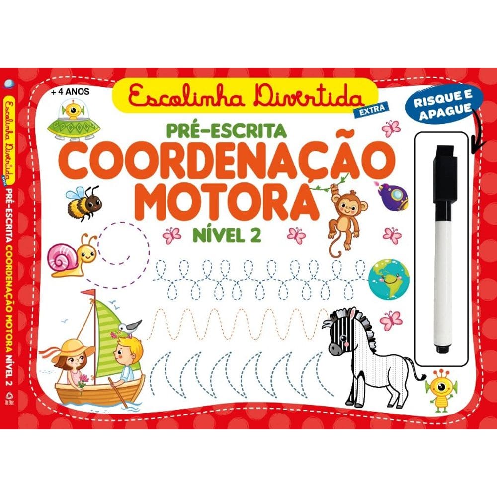 Escolinha Divertida Extra - Coordenacao Motora - Nivel 2