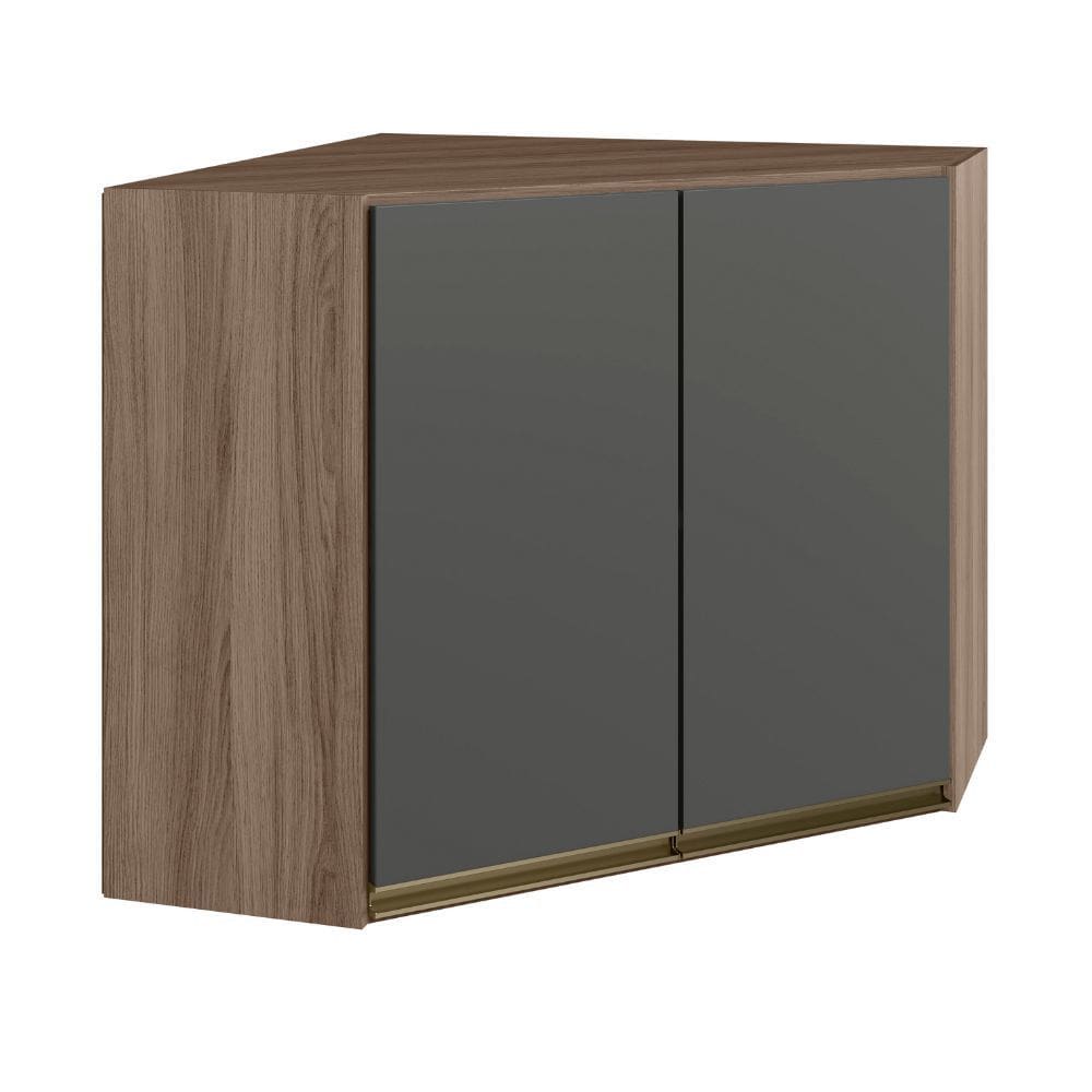 Armário Aéreo Kali Premium Canto Oblíquo 74,8 cm 02 portas Nicioli
