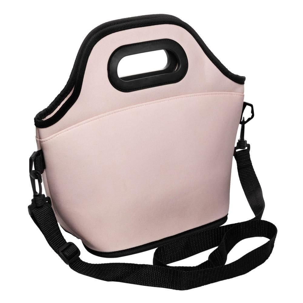 Bolsa Térmica de Neoprene com Alça Rosa 30cm - Lyor