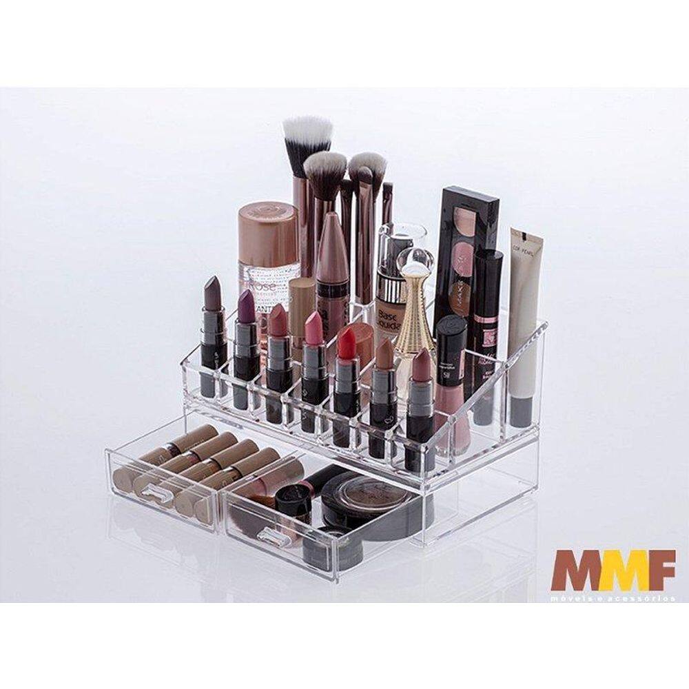 Kit Organizador Cosmeticos 22 X 12,5 X 12,5 Cm