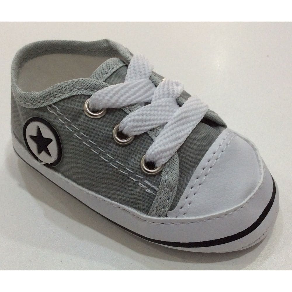 Sapatinho tênis bebê menino estilo all star