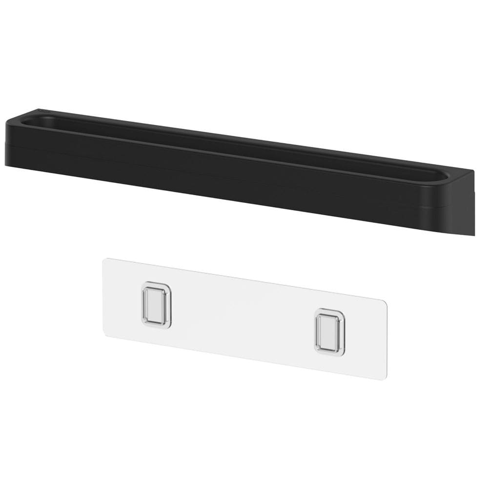 Toalheiro de Parede para Banheiro Eleve Preto - Ou