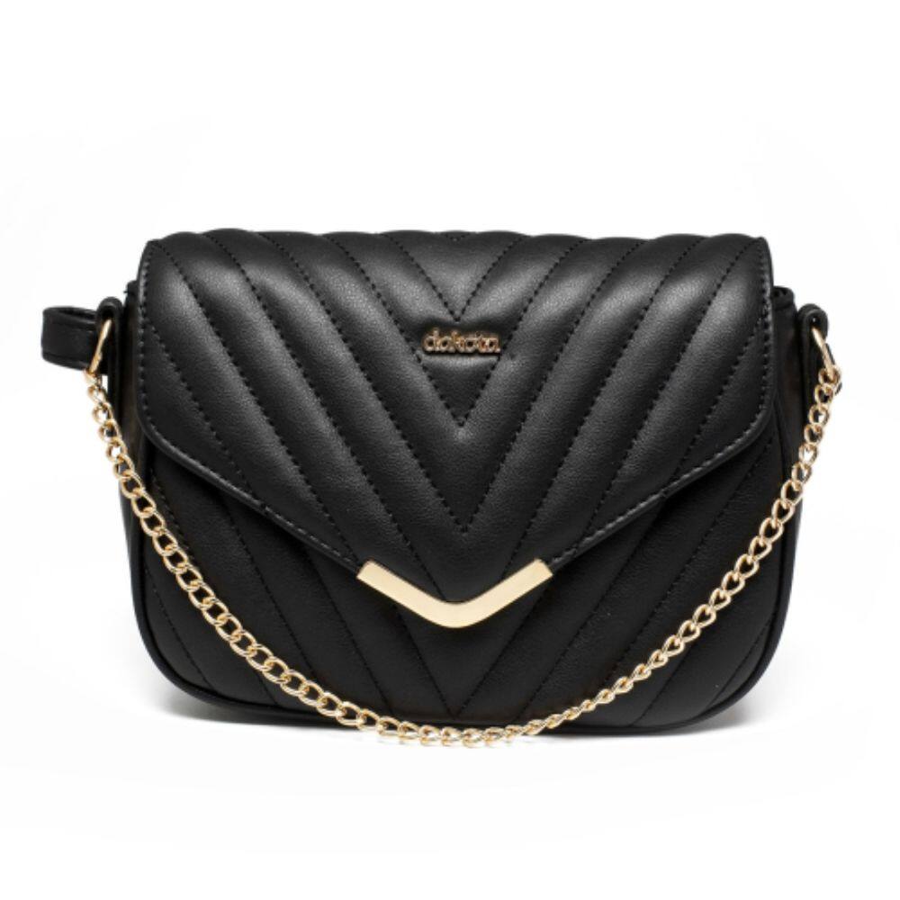 Bolsa Transversal Dakota Com Fecho e Alça Longa Ajustável Ombro DK166
