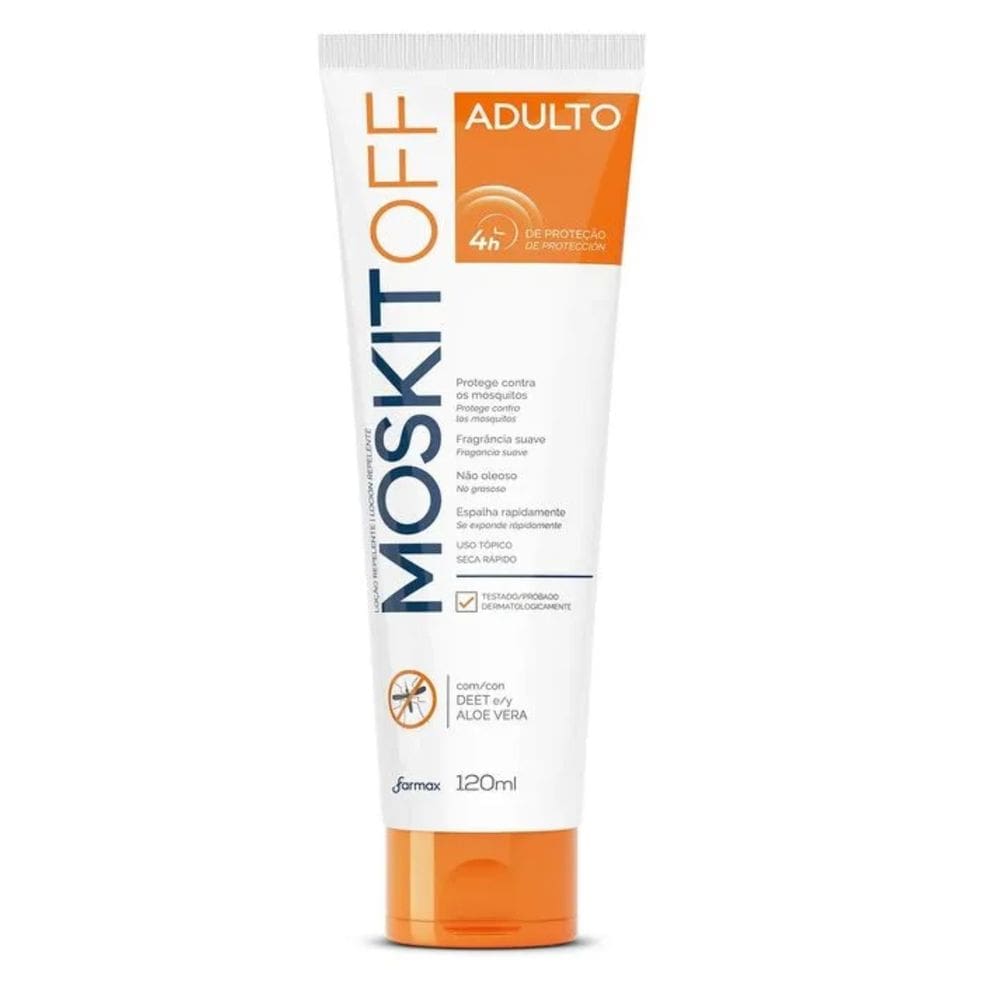 Repelente Loção 120 Ml Moskitoff Farmax